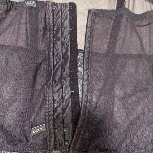 vintage DKNY lace strapless bustier corset xs - Picture 3 of 3